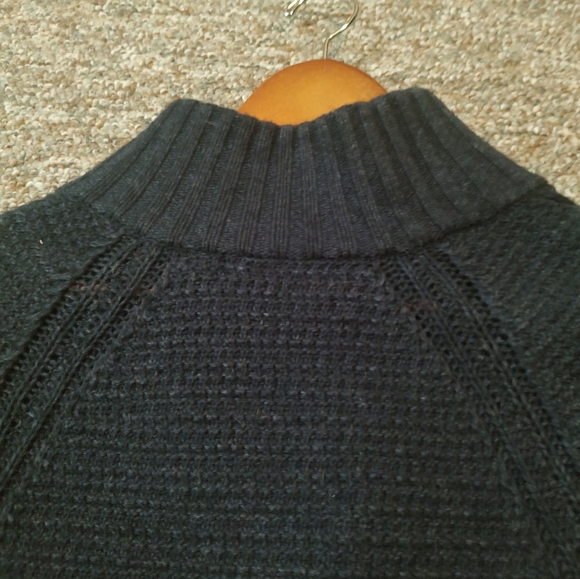 Banana Republic Men's Button up Sweater Small Navy Blue - Picture 6 of 12